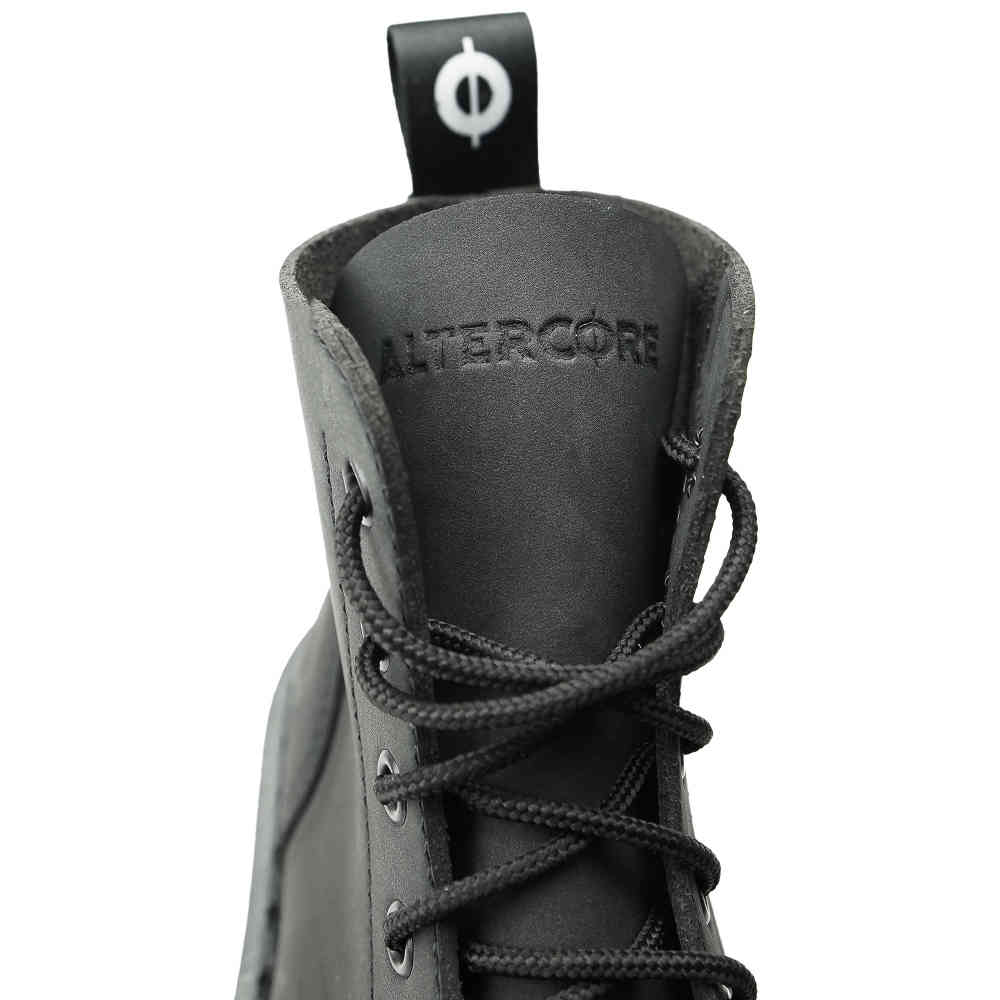 as① Altercore Altercore - 656 Vegan Nubuck Enkellaars - Zwart